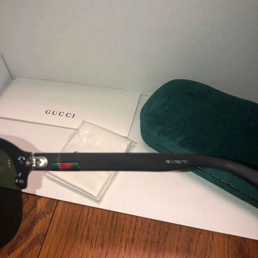 Gucci Black Aviators Brand New With Box